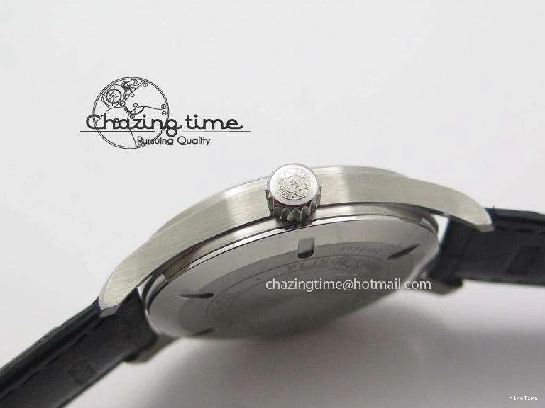 MIROTIME 0516 Mark XVI 1:1 Best Edition MK Maker SS Black Dial A2892 On Black Leather Strap Chic 7371
